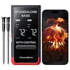 Wireless Smart Bluetooth Meat Thermometer: Standalone Base, Wifi Unlimited Range