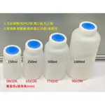 <煞車工>正台製HDPE 2號 廣口瓶 化工瓶 塑膠瓶 塑膠罐 分裝瓶 容器瓶 PE瓶 酒精瓶 乙醇瓶