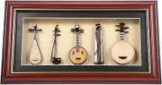 Alipis 1Set Miniature Folk Musical Instrument Model Vintage Decor for Home Cafe Housewarming Present Retro Design for Art Enthusiasts