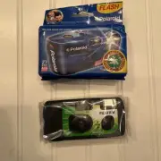 Expired Disposable Cameras (2) 2010 Fuji Polaroid Sealed New
