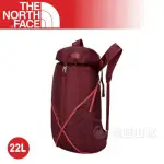 【THE NORTH FACE 22L 輕量專業登山背包《暗紅/刺紅》】NF00CF05LDN/健行背包/登山/悠遊山水