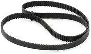 1pc 3D Printer Timing Belt 660/670/696/710/752/760/782/784/800/810 Width 6mm 2GT/GT2 Synchronous Belt Closed Loop Rubber(GT2-710mm)