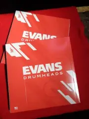 EVANS 300 Snare Side heads 8" two NEW heads total
