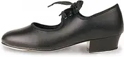[PARKERS] Tappers and Pointers Childrens Black Tap Shoes (With Heel and Toe Taps)