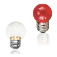 在飛比找樂天市場購物網優惠-舞光 LED E27 0.5W 省電燈泡 神明燈 小夜燈 紅