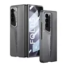 Luxury Car Design Protective Case Glass Film for Samsung Galaxy Z Fold 4 5 Fold6