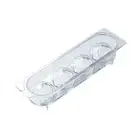 Ice Mold Reusable Diy Freezer Round Ice Cube Tray Mold Low Temperature Resistant