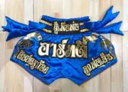 LUMPINEE SPORT BOXING SHORTS SPORT PANT RETRO MUAY THAI MMA JUNE65