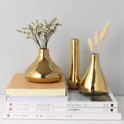 Nordic Home Decoration Luxury Plated Vase Dried Flower Vase Flower Vase Modern