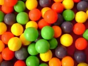 Assorted Fruit Flavored Mini Jawbreakers Hard Candy- BULK CANDY- ONE POUND