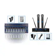14 Channel Studio Mixing Console MP3 USB Bluetooth Audio Mixer Dual Channel Mics