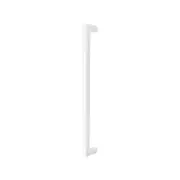 Lemaar 450 x 25mm White Back to Back Marine Grade Door Pull DDA
