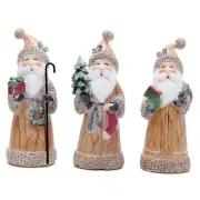 Santa Claus Decorative Figurine - Home Decor - Autumn Thanksgiving - Brown