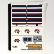 LEGO STICKER SHEET 75205 Star Wars Mos Eisley Cantina Decals Stickers Tatooine