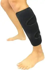 Shin Support Best Adjustable Calf Brace - Shin Splint Compression Wrap Increases Circulation & Reduces Swelling - Calf Compression Sleeve for Leg Pain