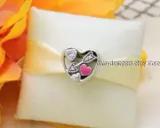 NEW Pandora Struck by Love Heart Arrow Charm 792039CZ RETIRED