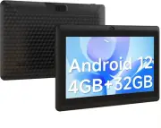 Android 12 Tablet 7" 4GB RAM 32GB ROM Tablets Quad-Core 1.5Ghz Processor Dual