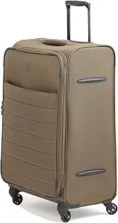 [BIBA] | Trolley Type Travel Suitcase, Lilac G Suitcase, Trolley Handle, Zipper Closure, Polyester