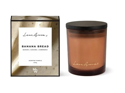 Maxwell & Williams Love Anna Kitchen Delights Fragrance Candle 205g Banana Bread
