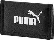 PUMJV|#Puma Unisex Adult PUMA Phase Wallet Purse - Black, OSFA, one Size