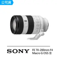 在飛比找momo購物網優惠-【SONY 索尼】SEL70200G2 FE 70-200m