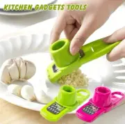 1pc Multifunctional Garlic & Ginger Masher - Easy Grinding Kitchen Tool , Green
