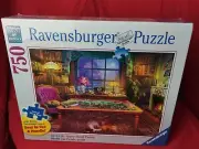 Ravensburger Puzzle Puzzler's Place 750 Piece Large Format Jigsaw Puzzle 16 4448