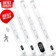 3000K Motion Sensor Closet Lights, Rechargeable LED Light Bar, 4 Pack, cool
