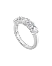 Diana M. Fine Jewelry Platinum 1.25 ct. tw. Diamond Ring 6 NoColor