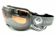 Dragon Alliance "X1s" SN-17077 Mill Lumalens Silver Ion +1 Dk Smke Snow Goggles