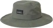 [O'Neill] Men's Bushmaster Hat - Wide Brim Bucket Hats for Men - Comfortable Fishing Hat or Beach Hat with Drawcord