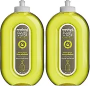 Method Squirt & Mop Hard Floor Cleaner - Lemon Ginger - 740ml - 2 pk