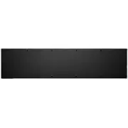 Baldwin 20001900834 Kick Plate, Satin Black