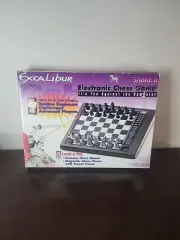 Vintage Excalibur Stiletto II Electronic Chess Game NEW Open Box Never Used