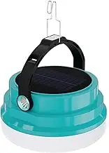 Camping Lamp,Solar Powered Camping Tent Lights Rechargeable - Waterproof Lamp for Emergencies Night Outdoor Hiking Fishing Tailgate Campsite Survival
