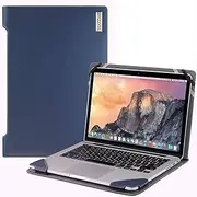 Broonel - Profile Series - Blue Leather Laptop Case Compatible with Asus Vivobook S 16 Flip 2-in-1 16" Laptop