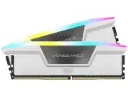 CORSAIR Vengeance RGB 64GB (2 x 32GB) 288-Pin PC RAM DDR5 5600 (PC5 44800) Deskt
