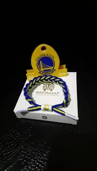 在飛比找Yahoo!奇摩拍賣優惠-雷獅特 NBA手環 RASTACLAT GOLDEN STA