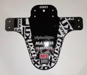 Team UXA Black White Fender Mud Guard MTB-Mudguard Marsh Guard Mountain Bike