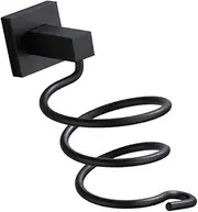 WRITWAA 1pc Hair Dryer Holder Hair Dryer Blower Holder Hair Dryer with Diffuser Accessory Hairdryer Hair Dryers Blow Dryer Stand Hair Dryer and Straightener Holder Organizer Holders Black