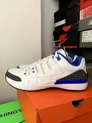 NikeCourt Zoom Vapor AJ3 Racer Blue US 9 9.5 10 11 11.5 Jordan Roger Federer