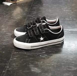 Converse One Star Pro 3V 魔鬼氈 黑色 黑白 麂皮 滑板鞋 鞋墊 星星 162518C