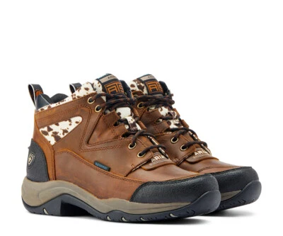 Ariat Terrain Waterproof Boot with Cow Print