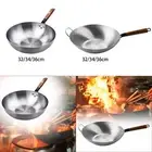Wok Pan Iron Pan Universal Sauce Pan Egg Pan Induction Cooker Nonstick Wok