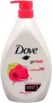 Dove Go Fresh Raspberry and Lime Scent Body Wash 800 Ml Size Name:27.05 Fl Oz...
