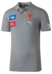 GWS Giants AFL Puma Players Media Polo Sizes Brand New Sealed Size 2XL