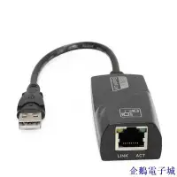 在飛比找Yahoo!奇摩拍賣優惠-企鵝電子城網卡外接免驅動u3lc06 LAN USB 2.0