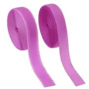 Sew on Hook and Loop Tape, 1 Inch Nylon Fastener Strips 5 Yards (Light Purple)