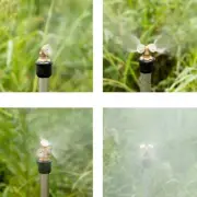 1/2in Adapter With Filter 4-Hole Brass Spray For Any DN15 Threaded Mist Nozzl