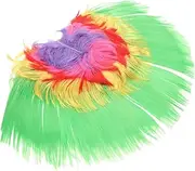 ASAKKURA Carnival Wig Funny Wigs for Women Colorful Wig Clown Wig Crazy Hair Wig